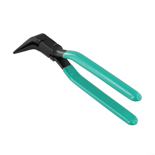 Yuanpgky Aggraffatrici per lamiera, pinze per piegare e appiattire lamiera, ganasce dritte a 45° 90°, strumento per lavori in lamiera (A)