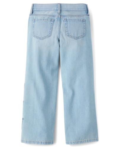 Image of The Children's Place Girls' Wide Leg Jeans
