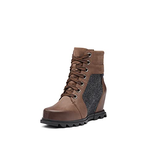 Sorel Women's Joan of Arctic Wedge III Lexie Boot — Waterproof Leather Wedge Boots