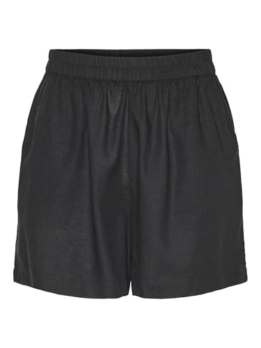 PIECES Pcpia MW Shorts Pwp Mm Noos, short d'été léger pour femme active