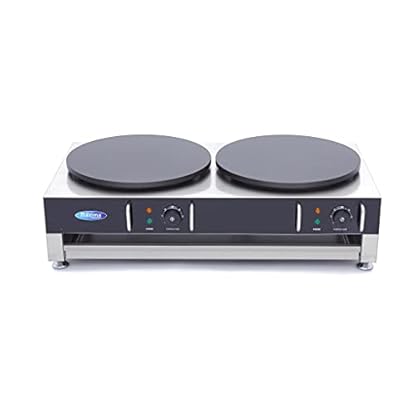 Maxima Gastro Crepes Maker - Doppelte Crepes - 2 x 40 cm - inkl. Teigverteiler – Bild 3