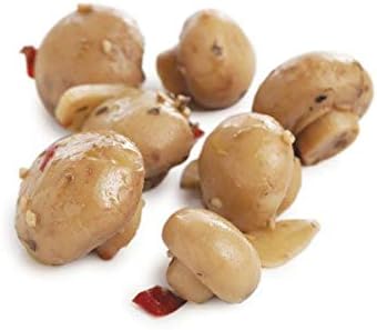 Divina Marinated Mushrooms with Garlic & Herb, 2 Packs of 6.25 lbs Each, Gluten-Free, Kosher, Ready to Eat, Domestic, Perfect for Salads and Gourmet Dishes