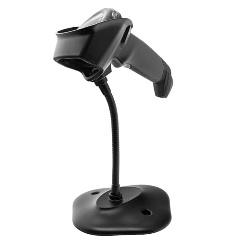 DS2208 Scanner Bracket Stand for Zebra Symbol DS2208 DS2278 DS4308 DS4608 DS8108 Handheld Barcode Scanner, Adjustable Hands Free Holder for Desk Support (20-71043-04R)