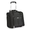 Amazon Basics Underseat Carry-On Luggage with Wheels and Handle, 14 Rolling Travel Bag, Fits Under the Seat, Black