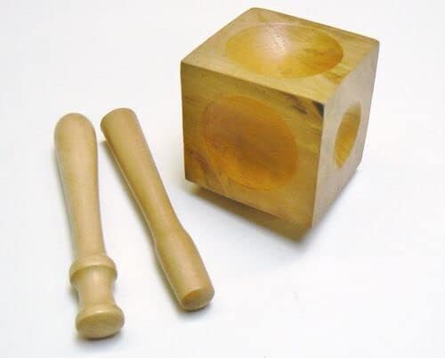 JTS Wood Dapping Block 2 Wood Punch Set Wooden Doming Cube Forming Tool Design Shape