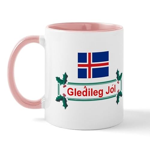 CafePress Iceland Gledileg Jol Mug 11 oz Mug
