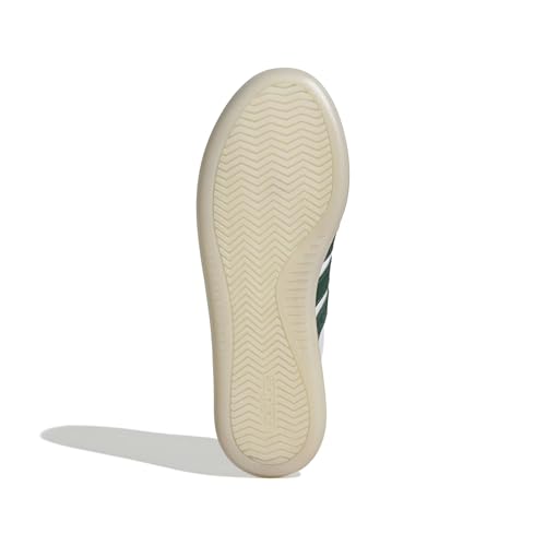 Image of adidas Men's NCAA Team Barreda Decode, White /Dark Green /Collegiate Orange /University of Miami, 10.5