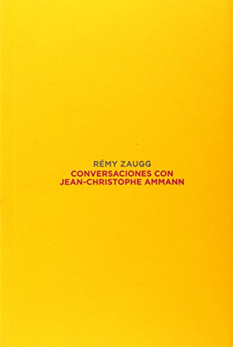 Portada de Conversaciones con Jean-Christophe Ammann
