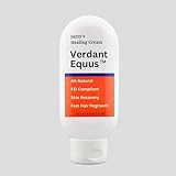 Verdant Equus Jazzy’s Cream for Horses | Fast-Acting Equine Skin Support | Wound & Rain Rot & Irritated Skin Care