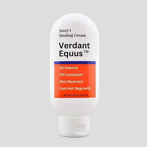 Verdant Equus Jazzy’s Cream for Horses | Fast-Acting Equine Skin Support | Wound & Rain Rot & Irritated Skin Care