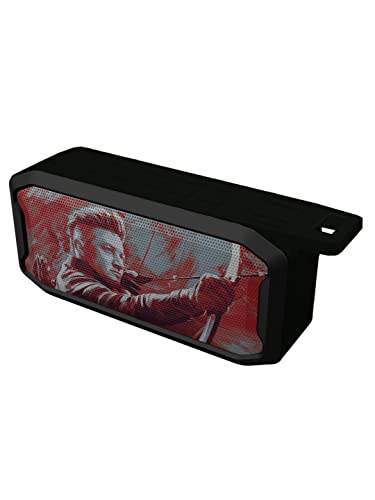 Image of Macmerise Bluetooth Speaker Charcoal Art Hawkeye Melody Bluetooth Speaker