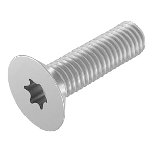 SECCARO Śruba wpuszczana TX M4 x 16 mm 20 sztuk