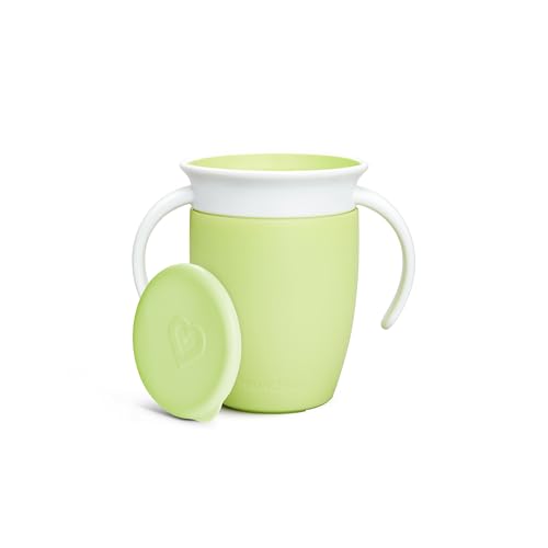 Image of Munchkin Miracle 360º Drip Cup with Handles and Lid 200ml - Green