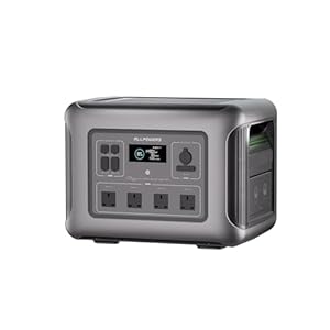 ALLPOWERS R2500 Portable Power Station, 2016Wh LiFePO4 Solar Generator, 2500W Portable Power with 13 Outputs for Road Trips/RV/Outdoor Camping/Daily Energy Storage/Emergency Backup, 6-Year Warranty