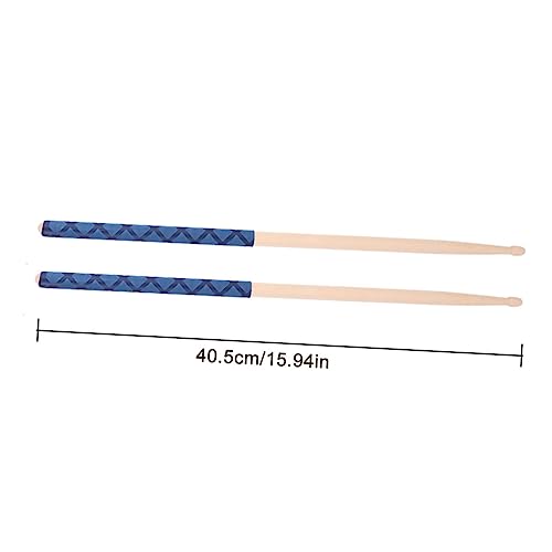 Baquetas de madera de arce 2 pares con bolsa azul miniatura 2