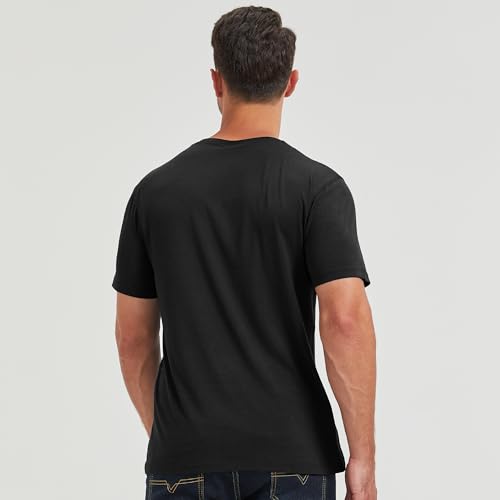 Image of netdraw Men's Ultra Soft Bamboo Viscose Cotton T-Shirt S-3XL | Moisture Wicking, Lightweight, Cool-Touch, Everyday Casual, Lounge, Sleep & Undershirt