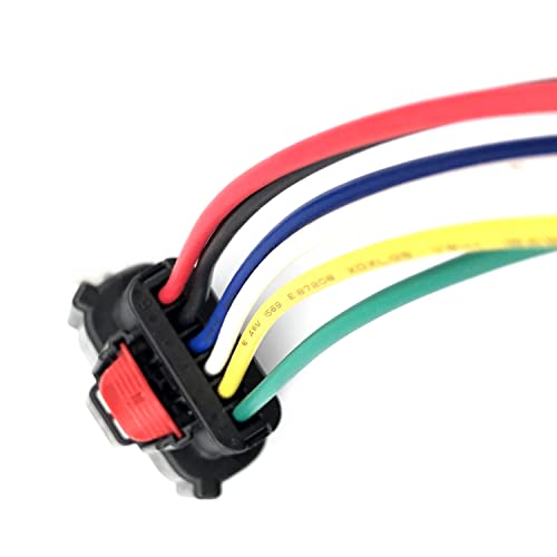 Image of FainWan Backup Camera Wiring Pigtail 8628-PIGTAIL-0816SD, 9U2Z-14S411-NA Compatible with F-ord Super Duty 250 350 450 550 2008-2016 - 30CM