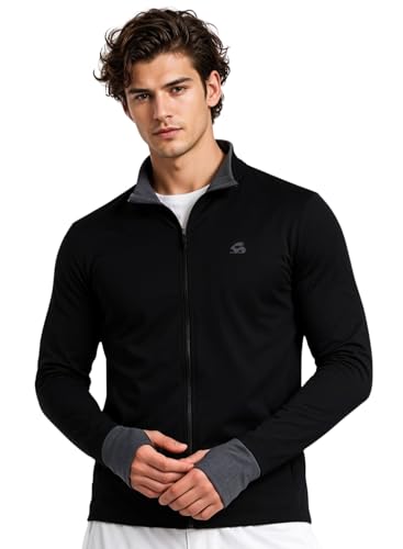 Image of ADRO Sunscreen Jacket for Men UV Sun Advanced Protection Running Jackets For Mens Biker Jackets with Zipper Sports jacket for men