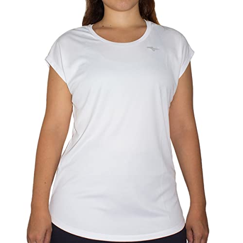 T-Shirt Mizuno Sportwear, M, Branco
