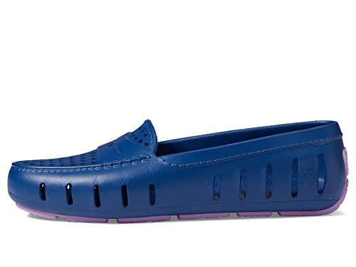 Floafers Posh Driver Navy Peony/Lavender 9 M4