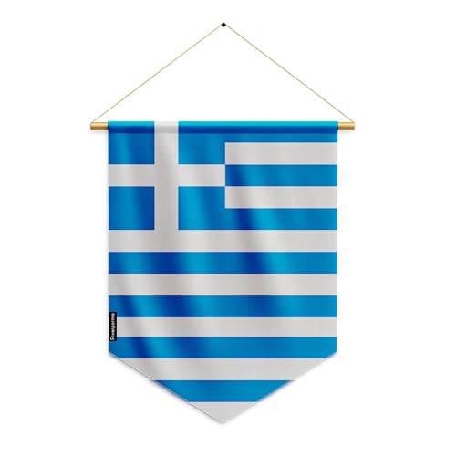 Pixelforma Banderín de Grecia con colgante de poliéster 30 x 45 c...