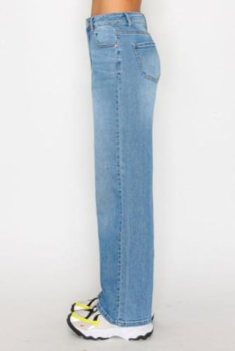 Wax Jean - Basic 5 Pocket Straight Jeans - 903764
