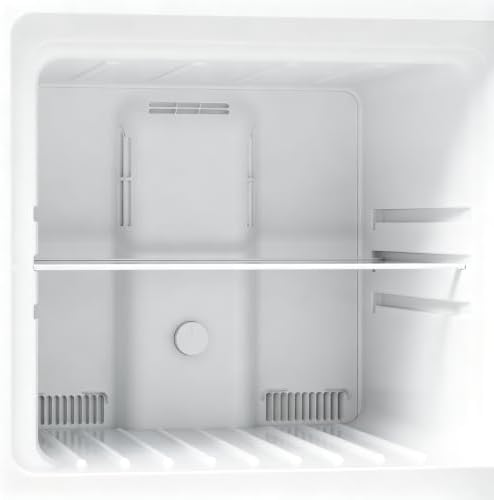 11.7 Cu.Ft Gray Top Freezer Large Capacity Refrigerator for Home Kitchen Apartment - 4