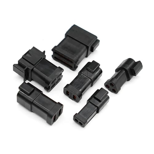 Fiche de connexion DT04-2P-E005 robuste pour faisceau de moto - 4