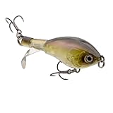 Strike King Bitsy Chickin Fishing Lure, Topwater Plopper, Clearwater Minnow, 2 1/2-Inches, 1/4-Ounce, HCBCKN-684