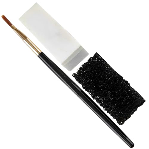 Ultimate Black Makeup Applicator Set - 3-in-1 Fabulous Pack - Perfect Precision for Flawless Application