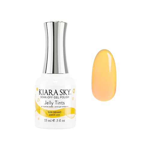 KIARA SKY Esmalte Gel Jelly Tint Soak Off Sun Beams miniatura 1