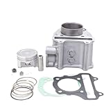 Motorcycle Cylinder Piston Ring Gasket Kit 12100-K69-600 13101-K69-600 13011-K24-900 Compatible With Automotive Motorcycle Parts ELITE 125 Elite125 2017 2022