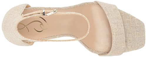 Sam Edelman Women's Daniella Heeled Sandal, Natural, 5.5 #TOP4