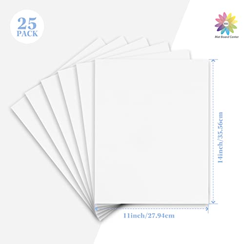MBC MAT BOARD CENTER, 11x14 Papelão Ondulado para Artesanato, 25 Folhas Planas de Papelão para Embal