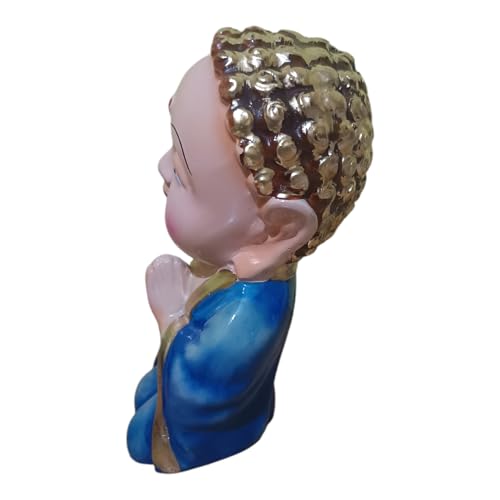 Image of WinsomeCollection Lord Buddha Statue | Home Decoration Items for Living Room | Table Showpiece for TV Unit | Decorative Spiritual Idol | Gift Item | Home Decor