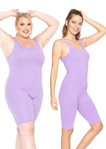 Image of STRETCH IS COMFORT Teamwear Women's Regular and Plus Size Cotton Tank Unitard