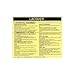 Brady 93558, Hazardous Material Label, (4 Packs of 25 pcs)