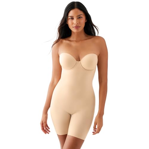 Wacoal womens Red Carpet Strapless All in One Thigh Shaper