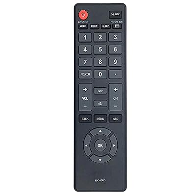 NH303UD Replacement Remote Control Supports for Emerson TV LE320EM4 LE240EM4 LE391EM4 LE290EM4 LF501EM4 LF461EM4 LF320EM4 A LF391EM4 LF320EM4F LF391EM4F LF501EM4F LE290EM4F LF320EM5F NH305UD