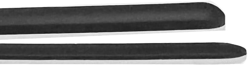 Rubber Feet Strips Replacement for Dell XPS 13 9370,9380 P82G002,7390 P82G003, 9305 P82G004 for Laptop Bottom Case Nonskid Silicone Bumper Rubber Foot Strips (Black) (2pcs)
