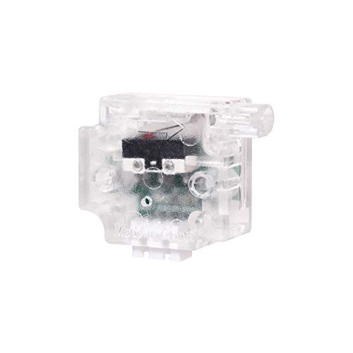 Image of BIQU Filament Break Detection Sensor Module 3D Printer Accessories with 1M Cable for 1.75mm Filament Extruder Material Run-Out Detector for 3D Printer (Transparent)