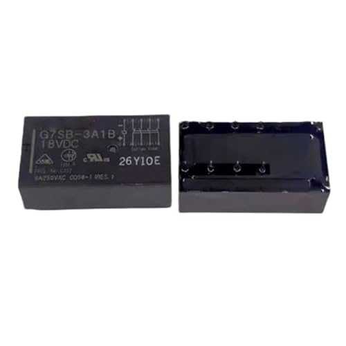 Relais G7SB-3A1B 18VDC 10foot de 3 pièces pour circuits électroniques - 2