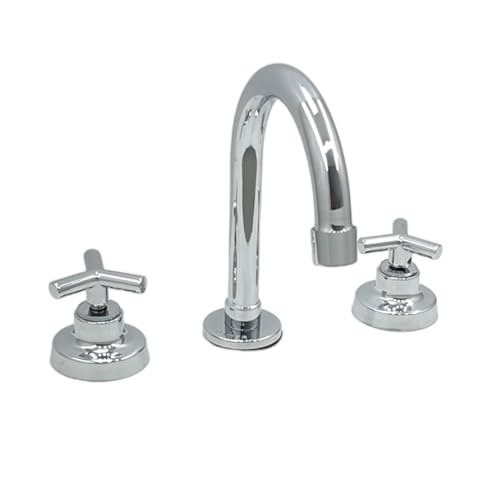 Torneira Misturador Lavatório 1/4 De Volta C28 Prateado