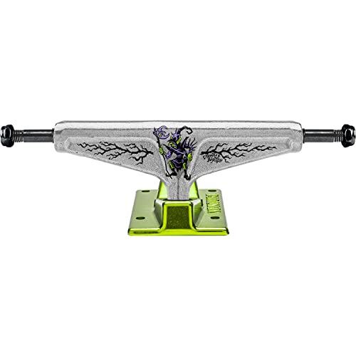 Venture Trucks Chandler Burton V-Hollow Lights High Polished/Green Skateboard Trucks - 5.6" Hanger 8.25" Axle (Set Of 2) #TOP1