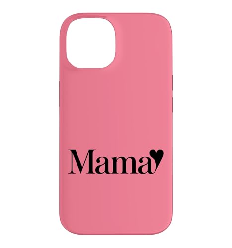 Mama Elegant Typography Minimalist Heart for Mothers - �s���N �X�}�z�P�[�X iPhone 14 �p