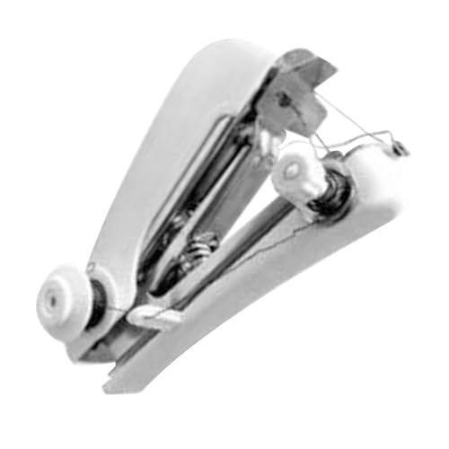 AKLOSIPY Máquina de Coser de Mano - Herramienta de Costura Manual Portátil para Soluciones Rápidas y Manualidades de Bricolaje en (WHITE)
