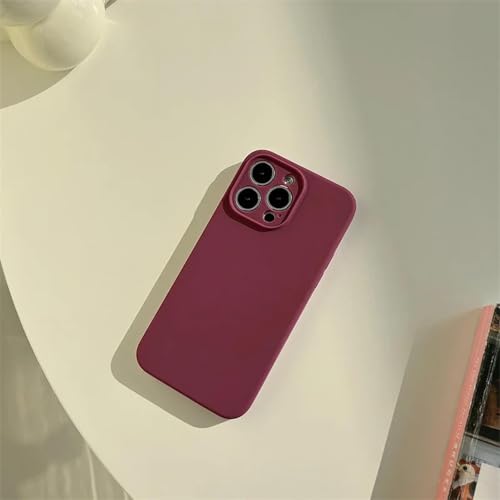 Coque antichoc iPhone 11 Pro Max silicone évite rayures chutes silicone prune
