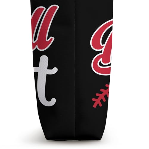 Bolso tipo tote para tía de jugador de béisbol, 'Baseball Aunt' miniatura 3