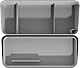 helit H6252595 - Tisch-Organizer „the companion“, Schreibtisch Butler in schwarz/grau