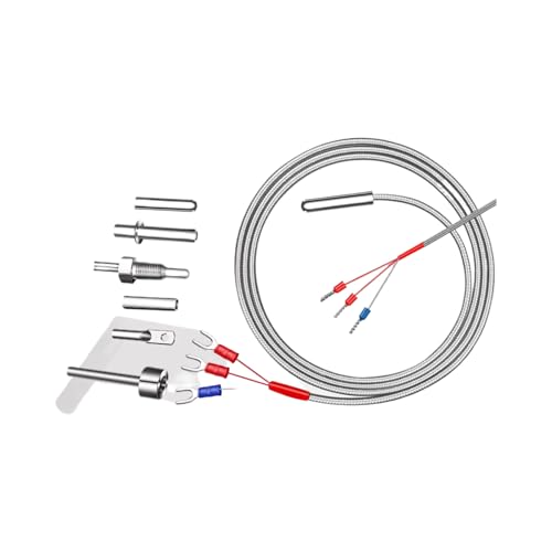 Résistance thermique PT100 trois fils avec câble 1m étanche huile